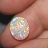 Opal Lightning Ridge Crystal Cabochon, Australian Solid Cut Loose Stone 3.40cts