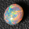 Semi Black Crystal Opal Solid Lightning Ridge Cabochon Loose Stone 1.72 cts