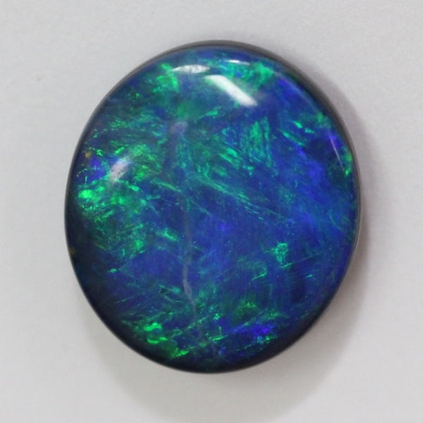 Australian Opal Doublet Lightning Ridge Stone Cabochon 3.93 cts