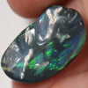 6.46 cts Australian Black Solid Opal Carving, Lightning Ridge CMR