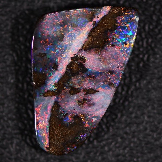 12.0 cts Australian Boulder Opal, Cut Loose Stone