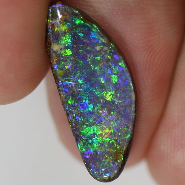 5.67 cts Australian Boulder Opal, Cut Loose Stone