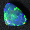 2.90 cts Australian Opal, Doublet Stone Cabochon, Lightning Ridge